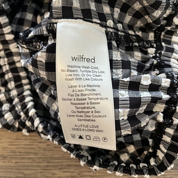 Wilfred Gingham Cropped Top - Picture 3 of 3